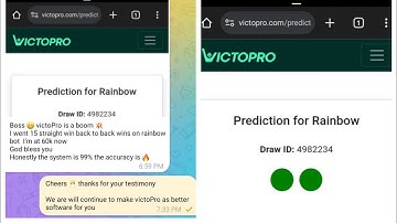  49ja Rainbow prediction using Victopro bot
