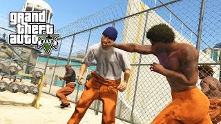 GTA 5 PC Mods - PRISON MOD!!! GTA 5 Prison Gangs & Prison Break Mod Gameplay! (GTA 5 Mods Gameplay) screenshot 4
