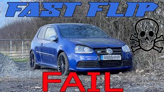 FAST FLIPS, Vw Golf R32, Make some CASH!... nope!