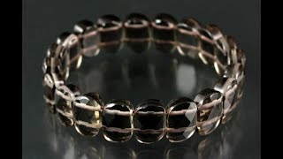 スモーキークォーツ バングルブレスレット / Smoky Quartz Bangle Bracelets