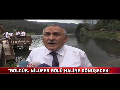 “GÖLCÜK, NİLÜFER GÖLÜ HALİNE DÖNÜŞECEK\