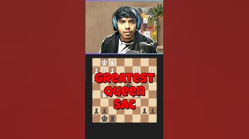 Legendry Queen Sacrifice #chess #chessgame #chesscom #chesstactics #shorts