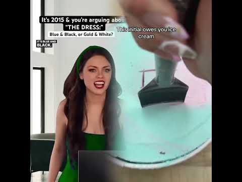 It S 2015 You Re Arguing About THE DRESS Blue Black Or Gold White Millennials Nostalgia 