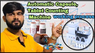 Capsule & Tablet Counting Machine|Working Process in Hindi| Pharma Tablet Counting Machine|💊💊💊