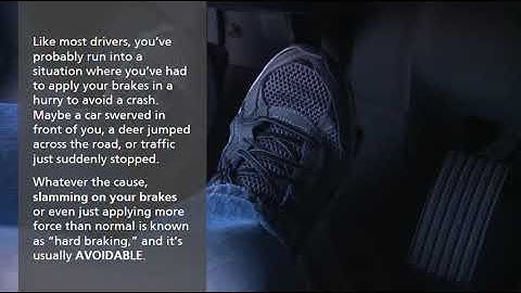 Corrective Action Training  - Hard Braking