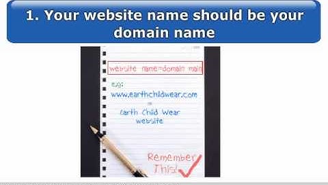 Top 3 Website Tips on Choosing a Domain Name