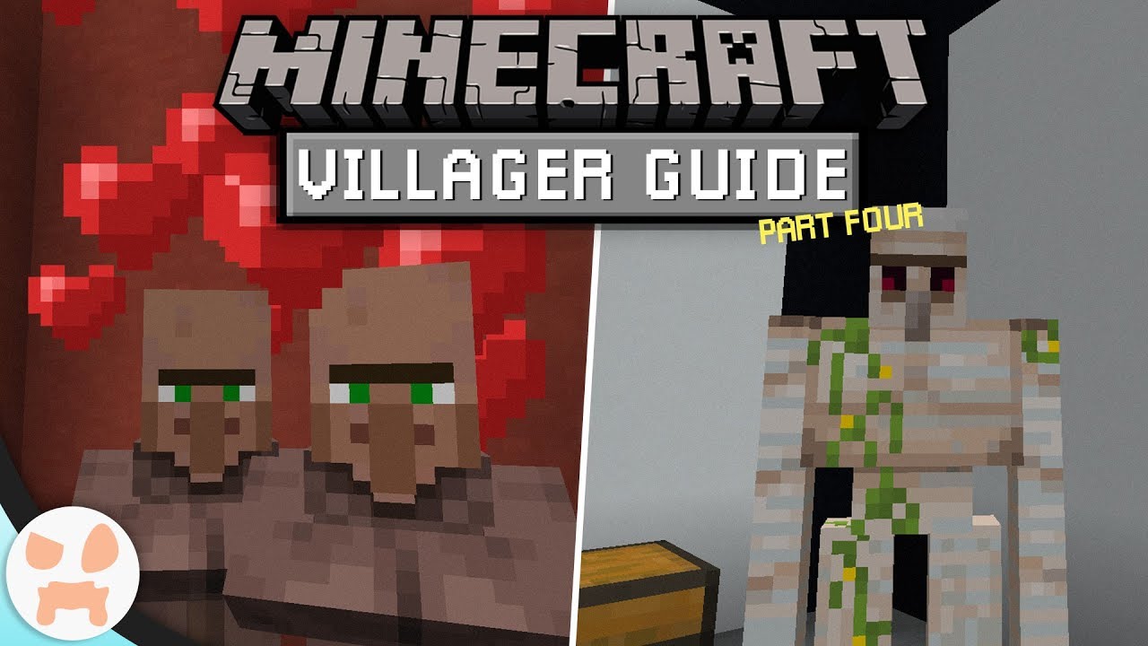 IRON GOLEM & VILLAGER BREEDING Mechanics! | The Minecraft 1.14+ Villager  Guide - Episode 4 - YouTube