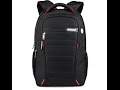 SPENSPORT 黒 コンピュータバックパック Laptop Backpack リュックサック 15～17インチPC収納