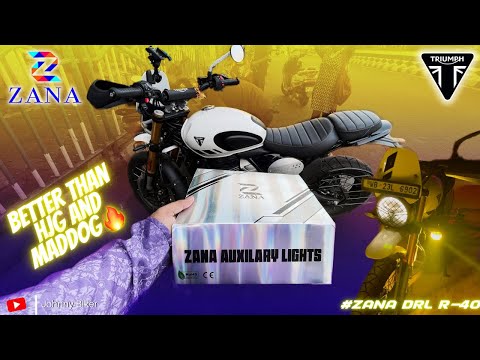 Best Auxiliary Lights for Adventure Motorcycle | Zana DRL R-40