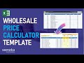 Wholesale price calculator template  calculate your profitability