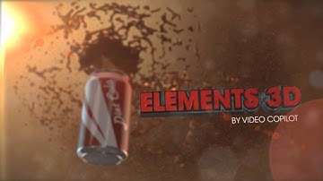 Video Copilot Elements 3D cool test