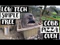 How to make a wood-fired cob pizza oven from scratch // Make delicious stone baked pizza at home