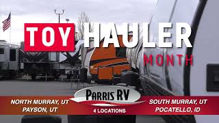 Toy Hauler Madness Month At Parris Rv