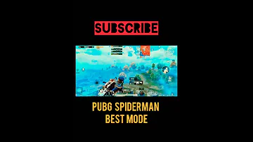 PUBG | NEW 😯 SPIDERMAN | BEST MODE IN PUBG #pubg #shorts #fizo