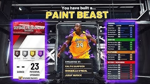 Nba 2K21 Overpowered SHAQ Build