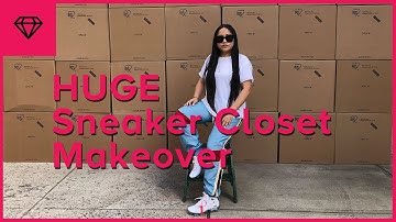 How To Build a Sneaker Closet with Clear Drop-Front Shoe Boxes | nitro:licious