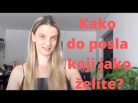 Video: Kako dobiti posao iz snova