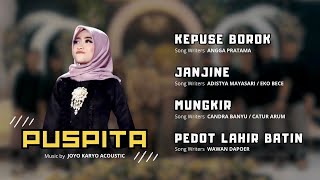 PUSPITA FEAT JOYO KARYO ACOUSTIK ( Live Cover Musik Kolaboras )