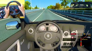 Renault Logan 2011 | ETS2 1.46 | Logitech g29 screenshot 5