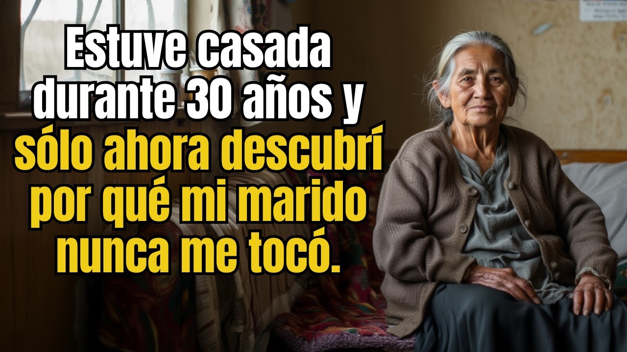 Me casé a 30 anos y mi marido nunca me tocó
