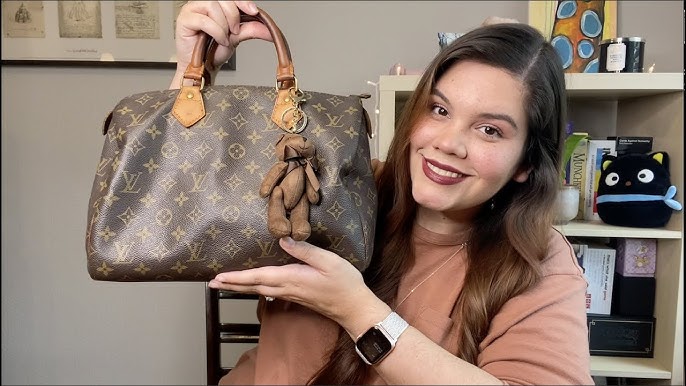 WHAT'S IN MY BAG?!  LV Speedy 30 Bandouliere - Cutesygirl09 