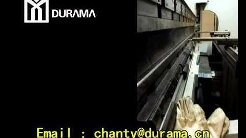 Electro-hydraulic synchronized press brake DELEM DA52s system ,durama machine, China durama Group