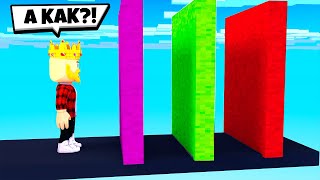 :   !  ! ROBLOX No Jumping Obby