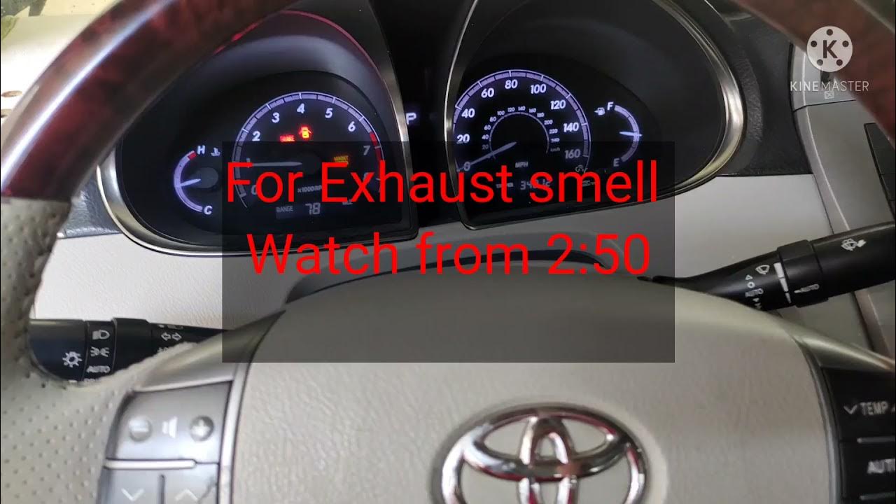 Exhaust Or fuel Smell In Car Cabin [ Solved ] - YouTube