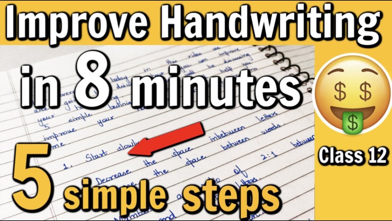 How to Write Neatly + Improve Your Handwriting 
