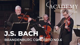 Bach: Brandenburg Concerto No.6 / Academy of St Martin in the Fields Resimi