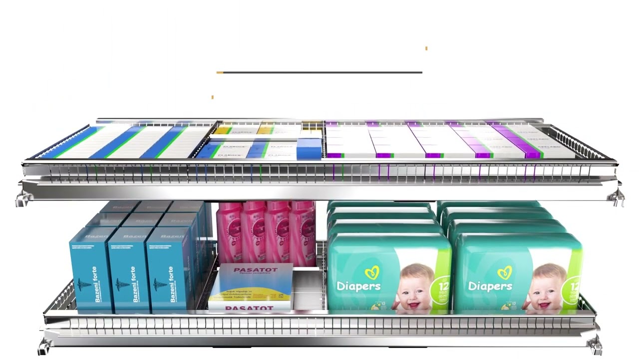 Lagerautomat Modula Slim