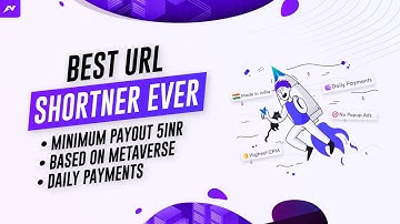 Best URL Shortner Ever ! Indian URL Shortner Site | 5₹ Minimum Payout Daily  | By Nitzex