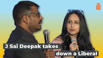 J Sai Deepak smashes Liberal argument over 