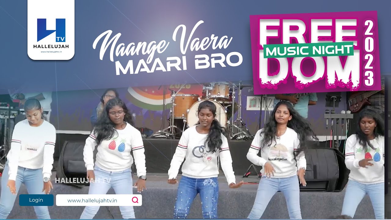 Naange Vaera Maari Bro  Tamil Christian Dance video  Pas John Jebaraj  Hallelujah TV