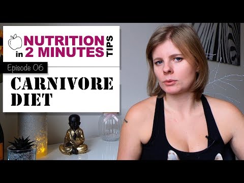 CARNIVORE DIET - one MONTH experiment