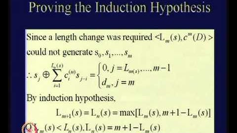 Stream Ciphers (Contd...1)