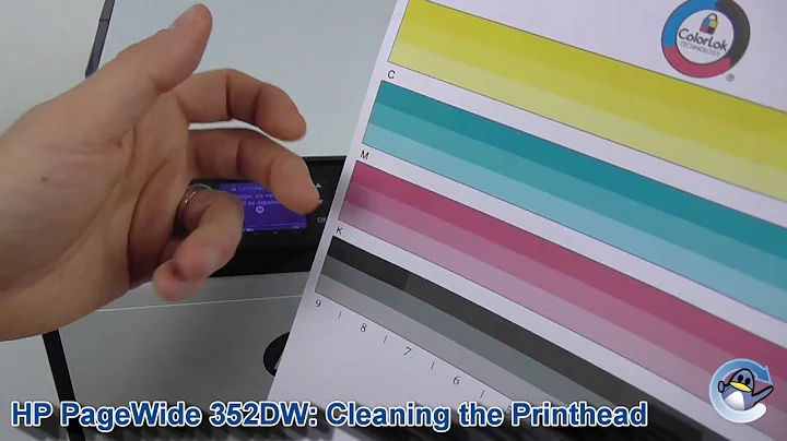 HP PageWide 352DW: How to do Printhead Cleaning Cycles