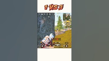 BGMI 1 VS 3 Clutch #pubg #bgmi