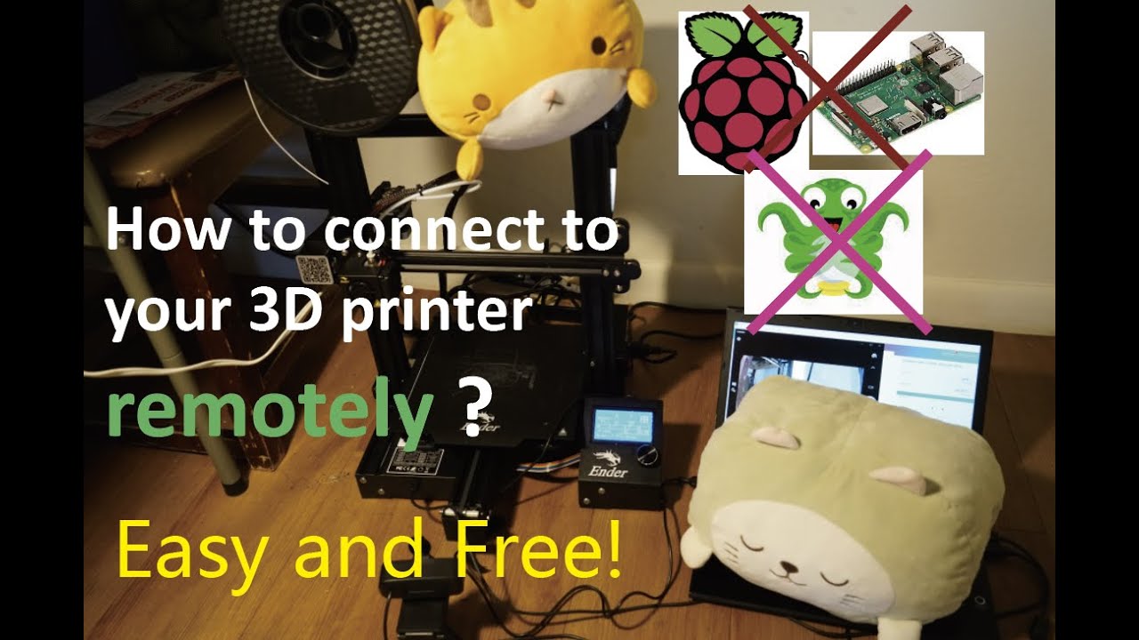 How to connect to your 3D printer remotely without raspberry pi or ... - MaxresDefault