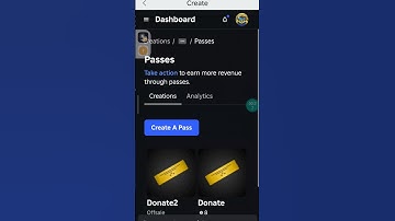 How to make a GAMEPASS in roblox mobile:
