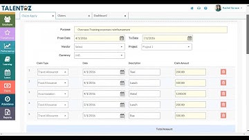 TalentOz - Claim Management