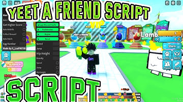 [ROBLOX] Yeet A Friend! Script (PASTEBIN 2023) (AUTOFARM, AUTO REBIRTH, SPEED and more)