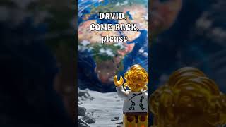 LEGO Cyberpunk: David and Lucy on the Moon