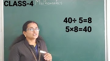 Class 4 Mathematics Chapter 5 Division part 3