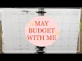 MAY 2021 BUDGET WITH ME | DEBT SAVINGS CHALLENGE | NEW INCOME SOURCE
