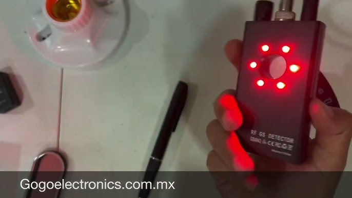 Detector de Frecuencias Camaras Microfonos Celular Espía 