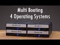 Multi Booting 4 Operating Systems with the ICY DOCK flexiDOCK MB524SP-B 5.25" Drive Bay