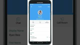 UC-One Mobile - How To Launch Your My Room meeting From the Mobile App screenshot 5