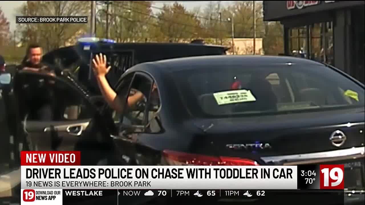 Driver leads Brook Park Police on chase with 2-year-old in vehicle ...