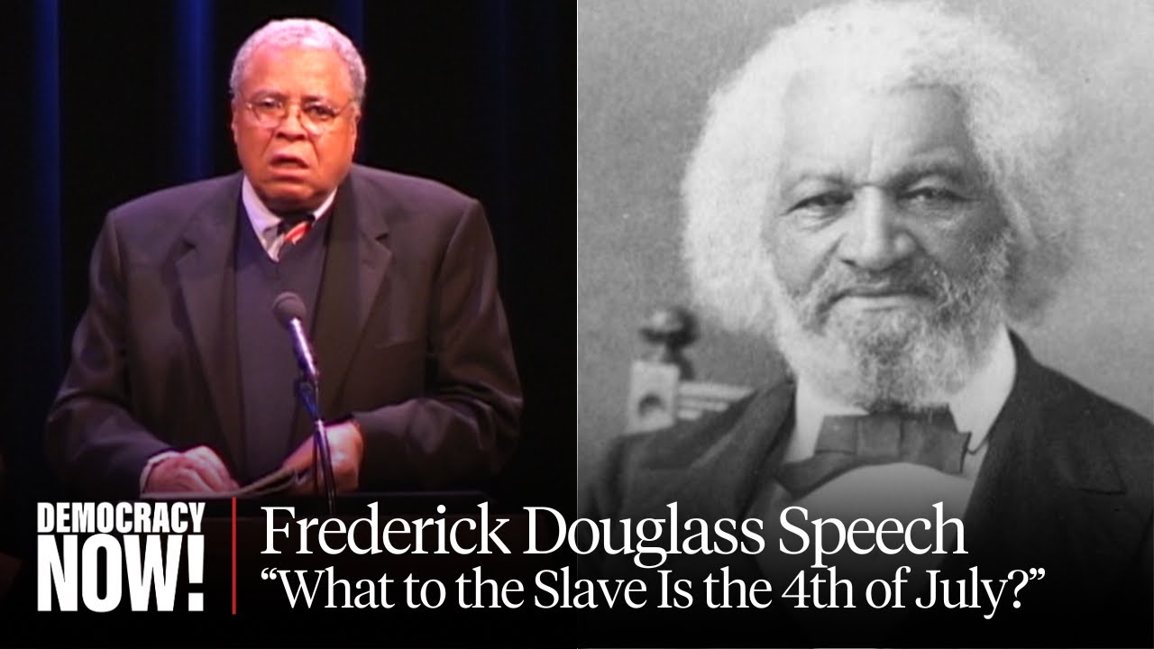 James Earl Jones Reads Frederick Douglass Speech "What to the Slave Is the Fourth of July?"